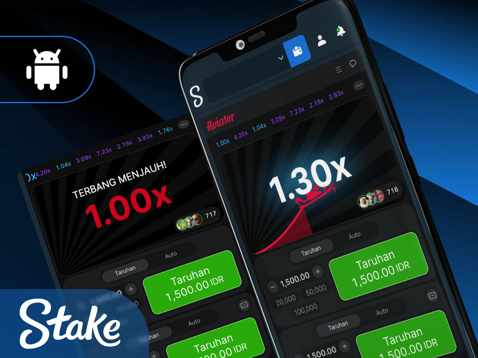 Segera unduh dan pasang aplikasi Aviator di Android untuk akses instan ke Stake Indonesia.