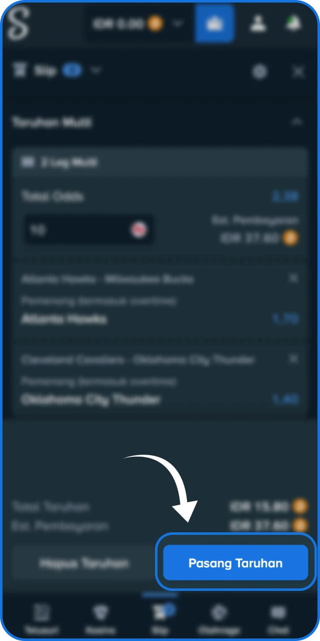 Lakukan konfirmasi segera dan pantau hasil pertandingan secara real-time lewat Stake Indonesia.